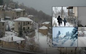 Σαρώνει την Ηπειρωτική Ελλάδα ο χιονιάς LIVE η εξέλιξη της κακοκαιρίας