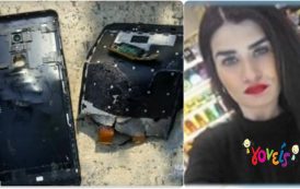 VIDEO: «Έσκασε» το κινητό στα χέρια της και πήρε φωτιά το σπίτι